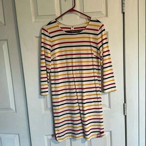 Old Navy Knit Stripe Dress Size Small